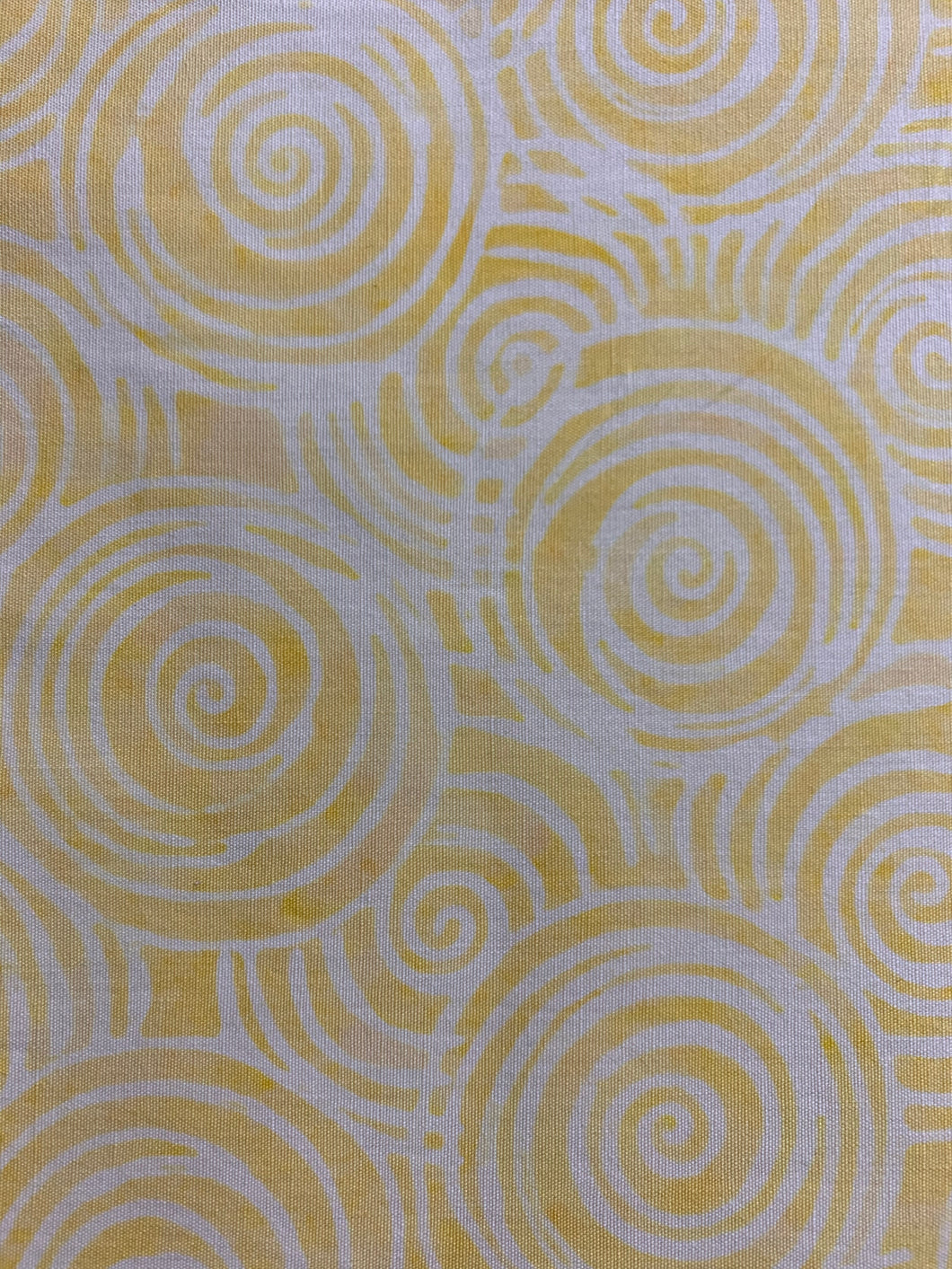 Yellow substitute batik